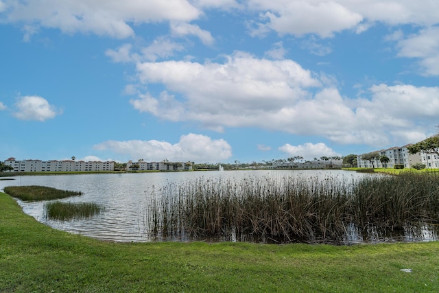 property view of water