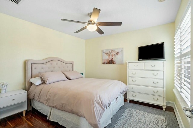 8877 Kettle Drum Ter, Boynton Beach, FL 33473 - bedroom featuring ceiling fan and visible vents