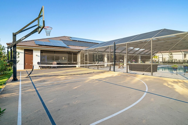 11951 Torreyanna Cir, Palm Beach Gardens, FL 33412 - view of sport court with community basketball court and an outdoor pool