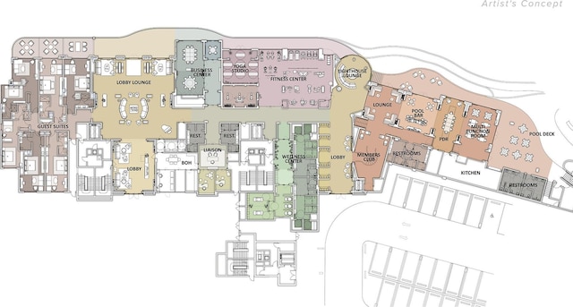 2200 Pga Blvd Unit 406, Palm Beach Gardens, FL 33410 - view of room layout