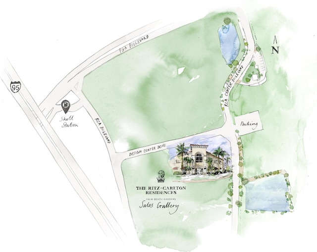 2200 Pga Blvd Unit 406, Palm Beach Gardens, FL 33410 - map / location