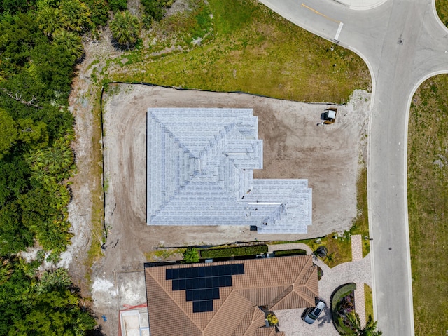 drone / aerial view