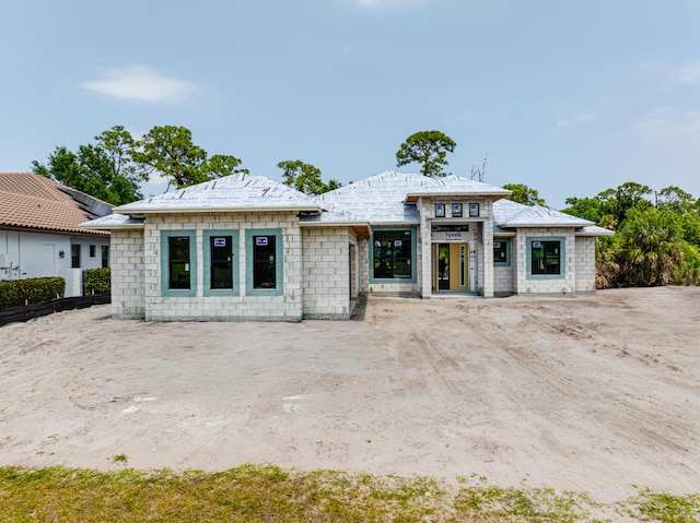view of front of house