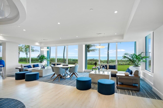 3211 S Ocean Blvd Unit 802, Highland Beach, FL 33487 - view of sunroom / solarium