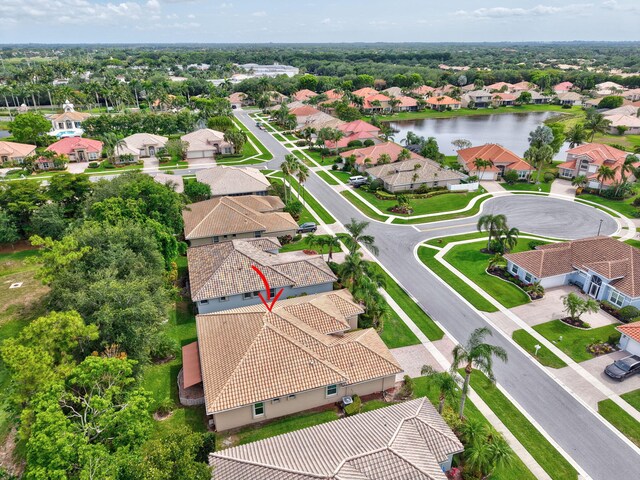 6718 Jog Palm Dr, Boynton Beach, FL 33437 - aerial view of residential area with a nearby body of water