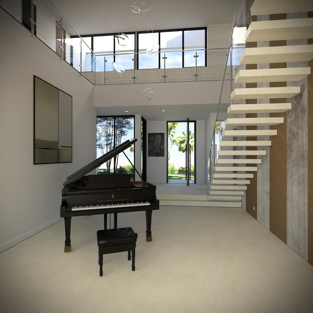 750 NE 69th St, Boca Raton, FL 33487 - miscellaneous room featuring a towering ceiling