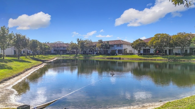 property view of water