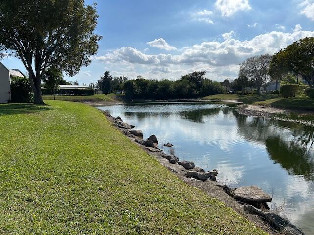 property view of water