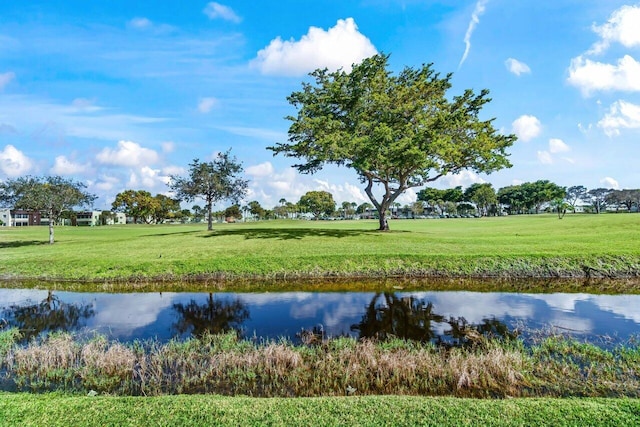 property view of water