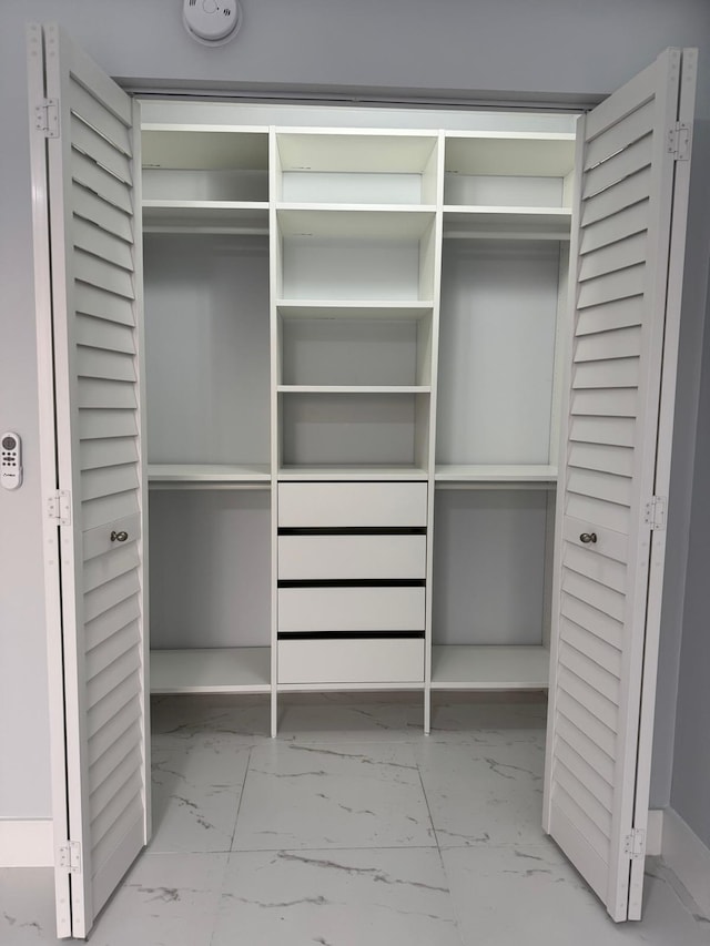 view of closet