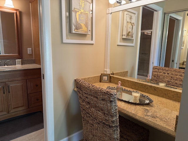 1292 High Point Pl S Unit B, Delray Beach, FL 33445 - bathroom featuring vanity
