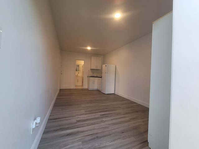 interior space featuring light hardwood / wood-style flooring