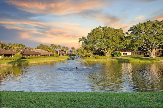 property view of water