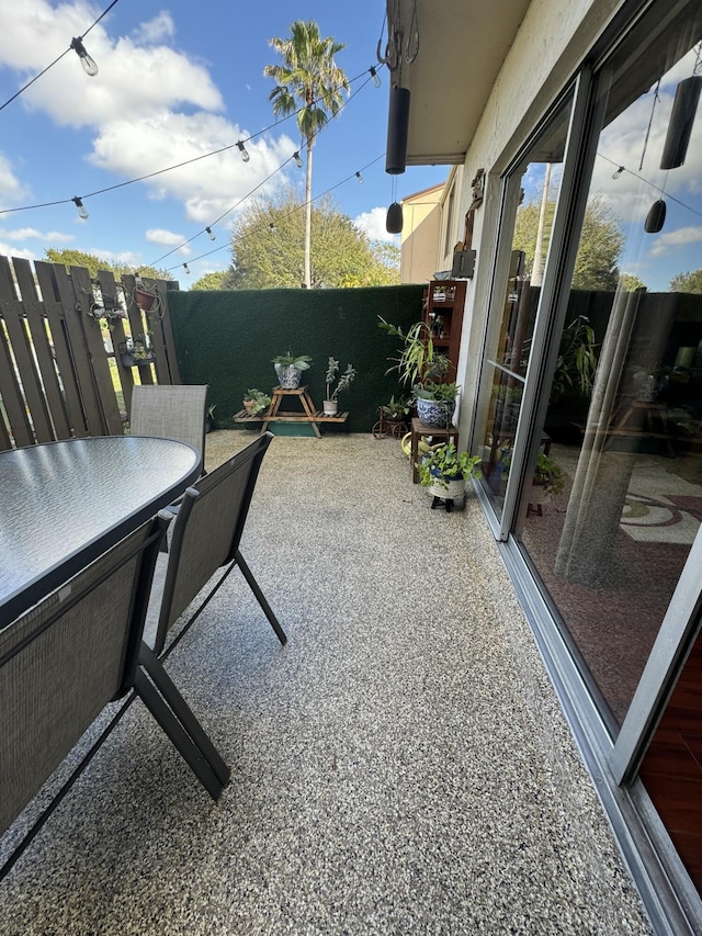 view of patio / terrace