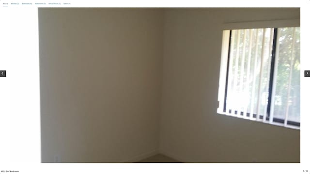 view of unfurnished room