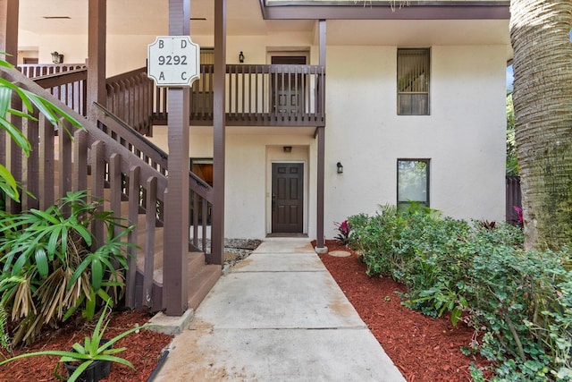 view of property entrance