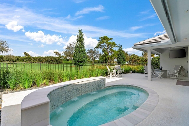11955 N Lake Dr, Boynton Beach, FL 33436 - view of swimming pool with a patio