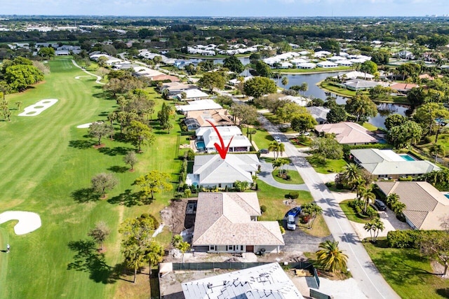 11955 N Lake Dr, Boynton Beach, FL 33436 - aerial view with a water view