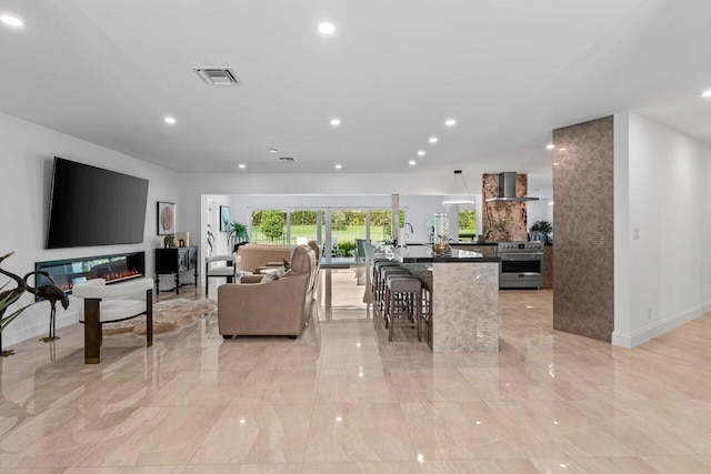 11955 N Lake Dr, Boynton Beach, FL 33436 - view of living room