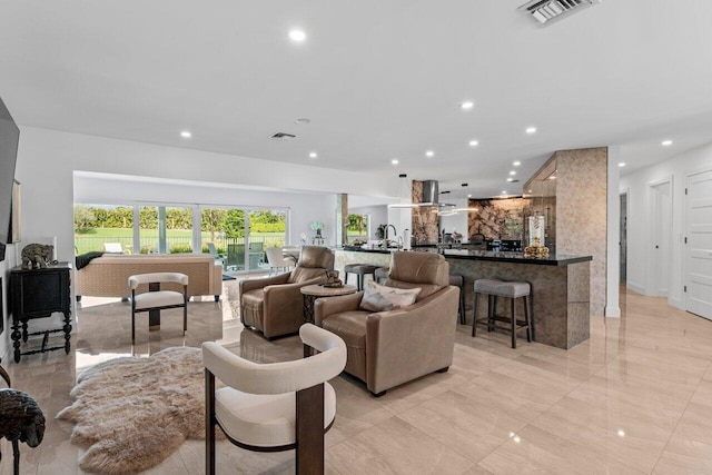 11955 N Lake Dr, Boynton Beach, FL 33436 - view of living room