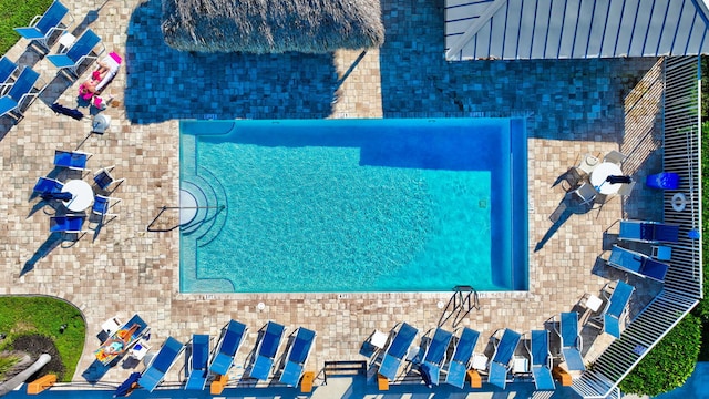 drone / aerial view