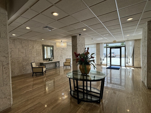 view of community lobby
