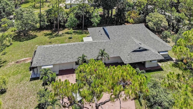 aerial view of property and surrounding area