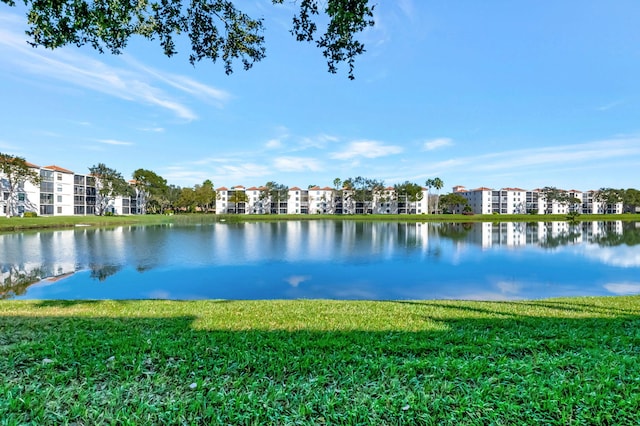 property view of water