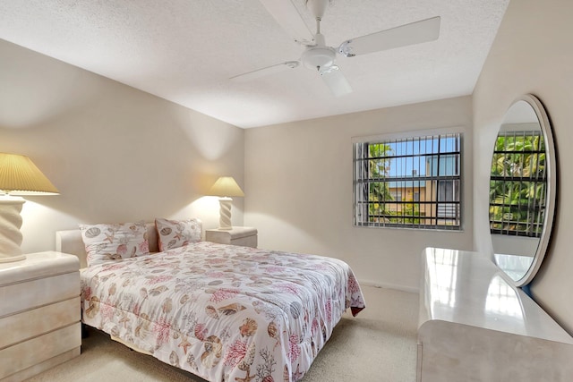950 Flanders T, Delray Beach, FL 33484 - bedroom featuring carpet and ceiling fan