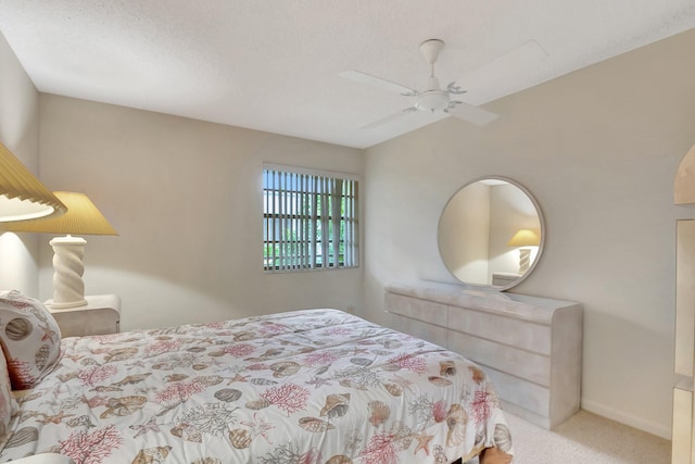 950 Flanders T, Delray Beach, FL 33484 - bedroom with carpet flooring and a ceiling fan