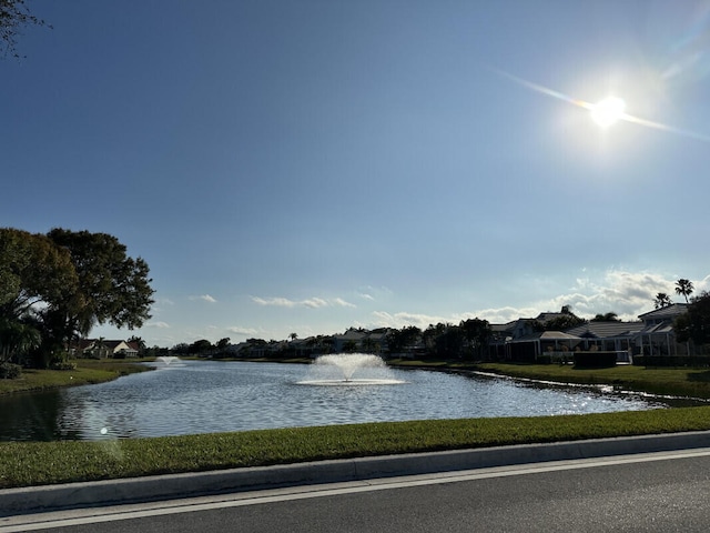 property view of water