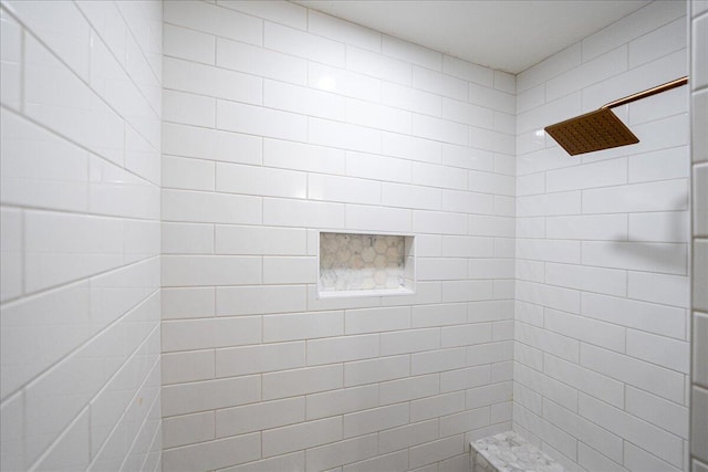 1300 Seaway Dr Unit B6, Fort Pierce, FL 34949 - bathroom featuring tiled shower