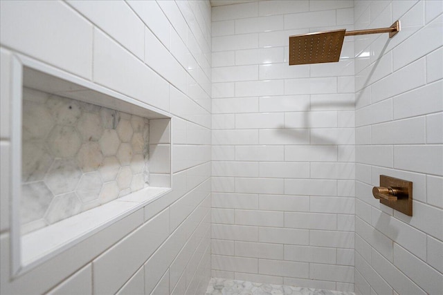 1300 Seaway Dr Unit B6, Fort Pierce, FL 34949 - bathroom featuring tiled shower