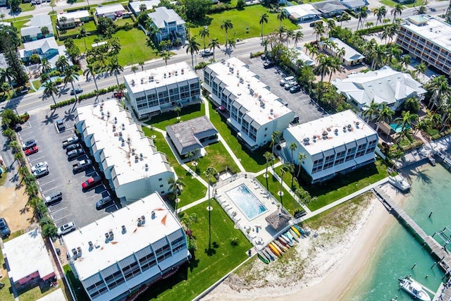 1300 Seaway Dr Unit B6, Fort Pierce, FL 34949 - drone / aerial view with a water view