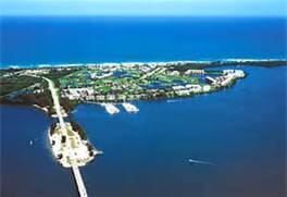 1300 Seaway Dr Unit B6, Fort Pierce, FL 34949 - bird's eye view featuring a water view