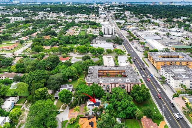 aerial view