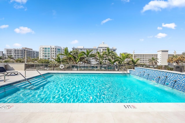 view of swimming pool