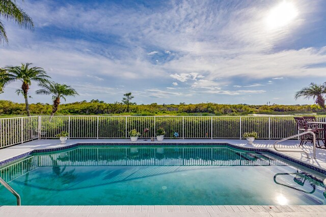 view of pool