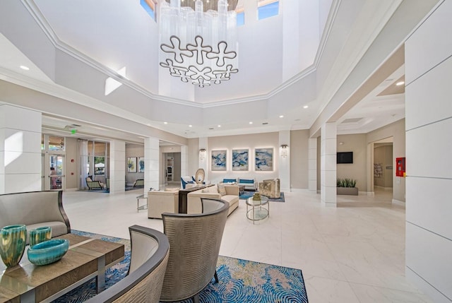 view of building lobby