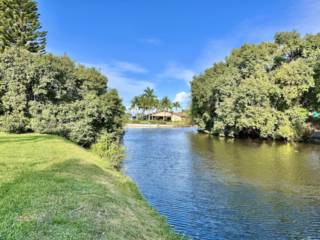 property view of water