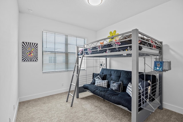 bedroom featuring carpet floors