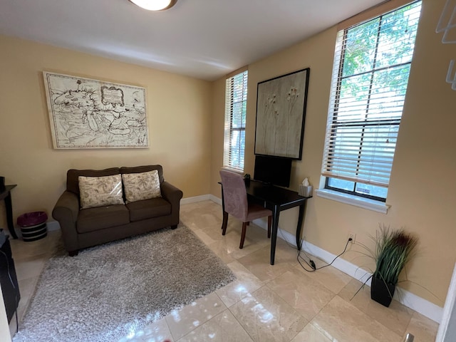 663 Hibiscus St, West Palm Beach, FL 33401 - living room with a wealth of natural light