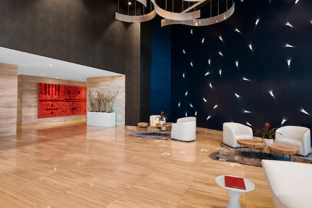 701 N Fort Lauderdale Beach Blvd Unit 504, Fort Lauderdale, FL 33304 - common area with a towering ceiling