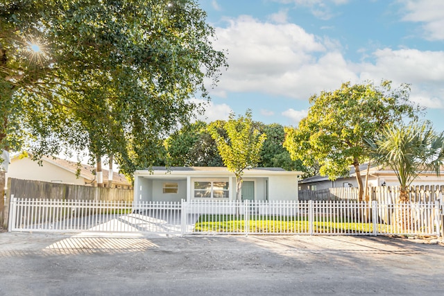 view of ranch-style house