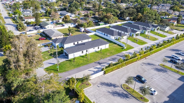 bird's eye view featuring a residential view