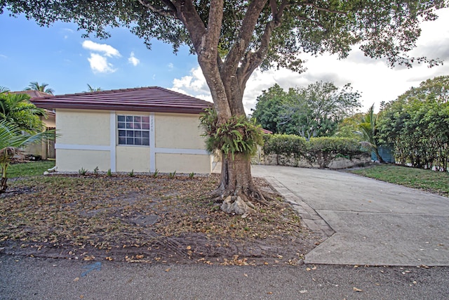 view of property exterior