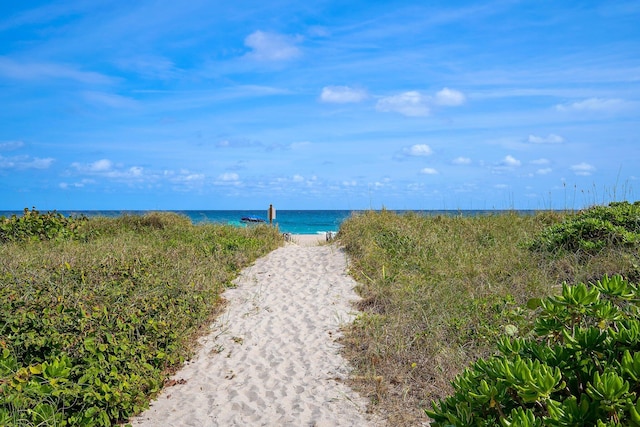 155 Ocean Ave Unit 603, Palm Beach Shores, FL 33404 - water view with local beach
