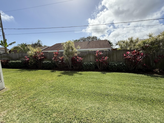 view of yard