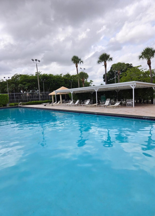 view of swimming pool