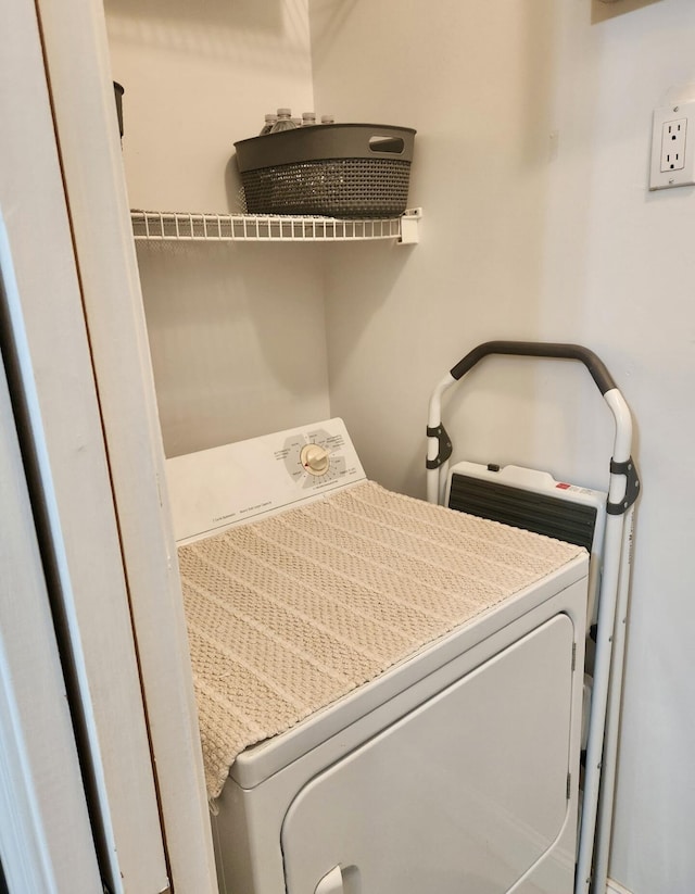 laundry room featuring washer and dryer